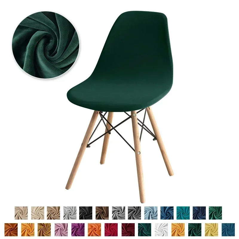 Housse de Chaise Scandinave - Velours