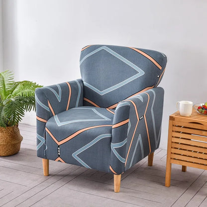 Housse Fauteuil Club - Motif Imprimée