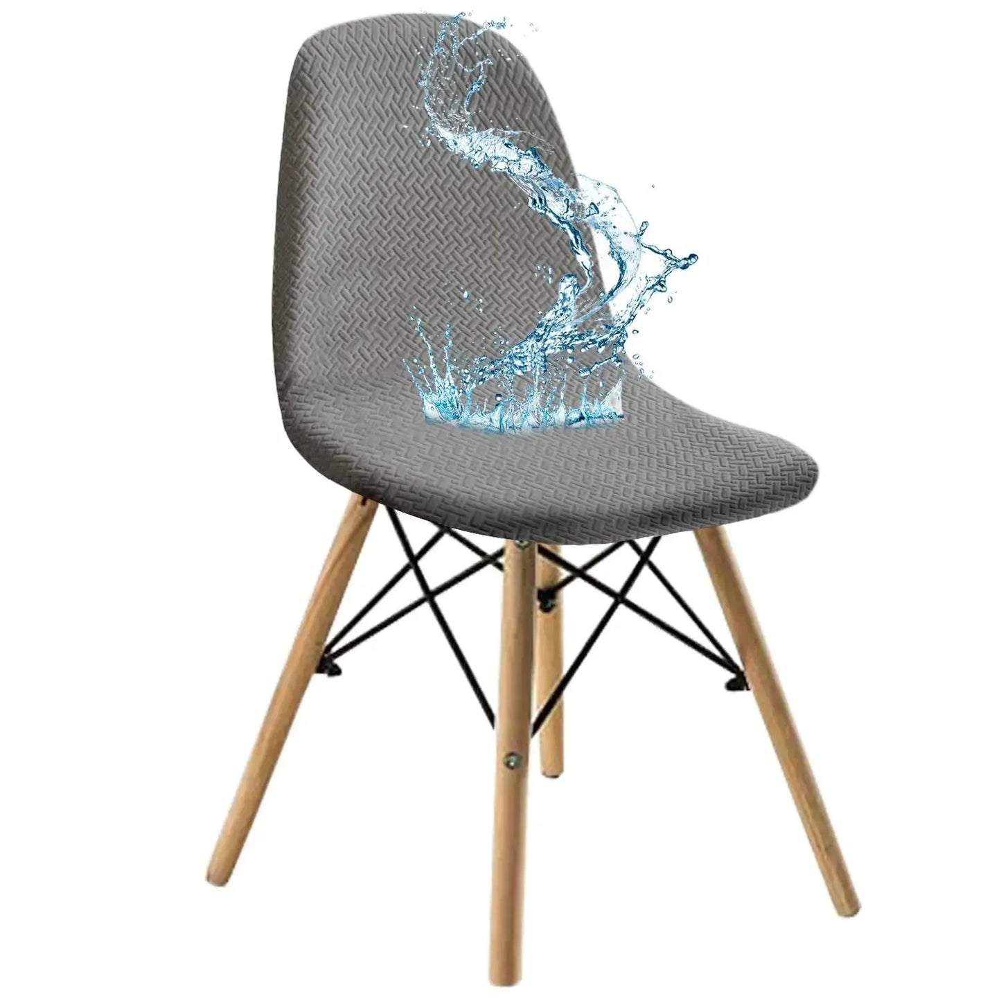 Housse Chaise Scandinave - Motif Chevrons