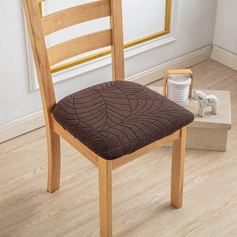Housse Assise de Chaise - Motifs Feuille