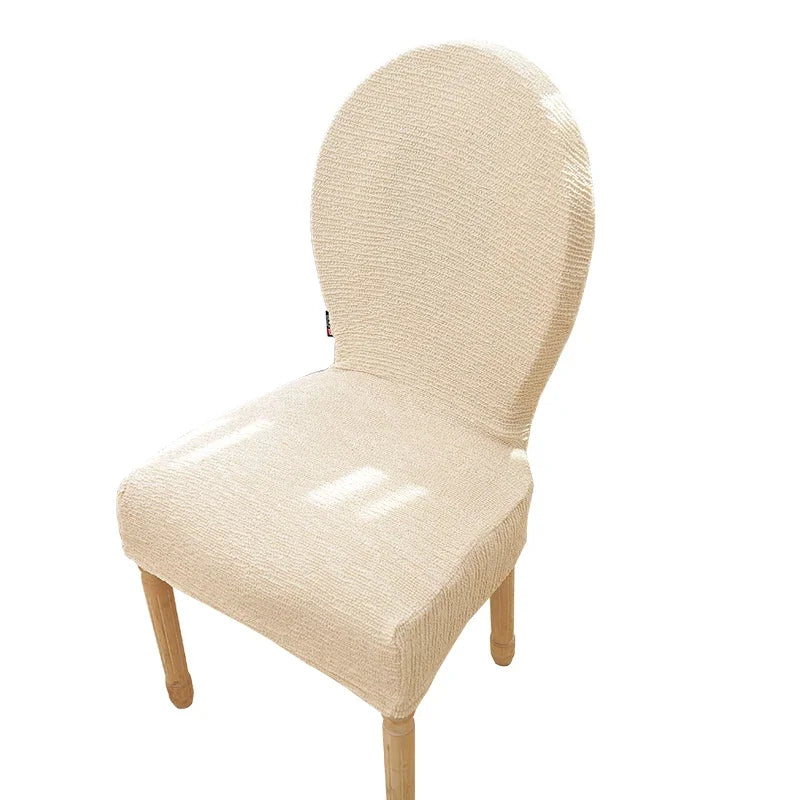 Housse Chaise Banquet - Housse Salle à Manger - Forme Ovale