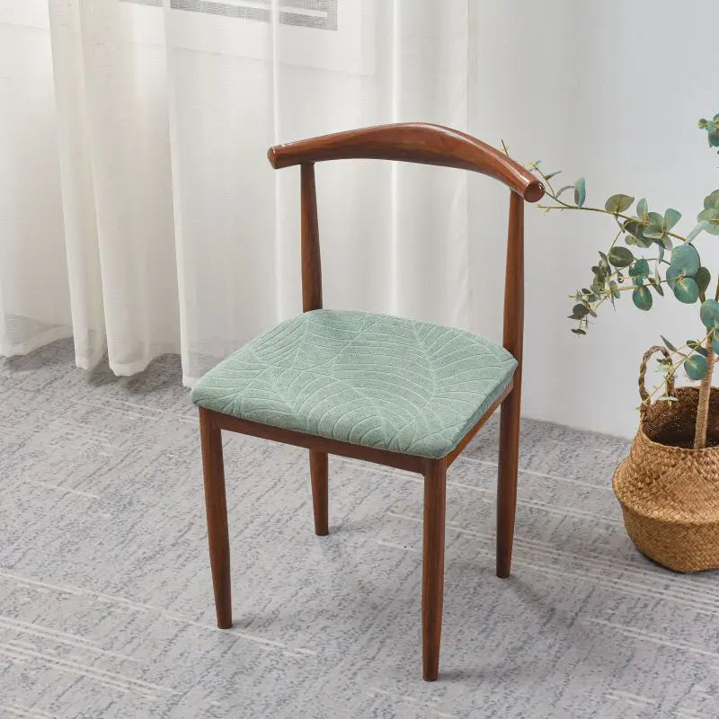 Housse Assise de Chaise - Motifs Feuille