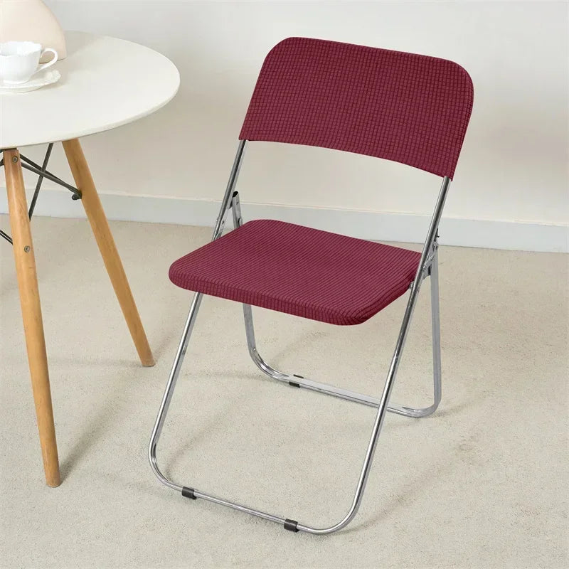 Housse Chaise Pliante - Couleur Unie