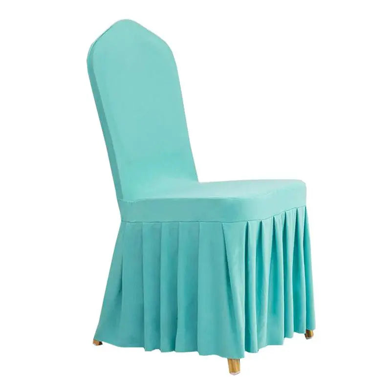 Housse de Chaise - Jupe - Couleur Unie - Mariage & Hôtel