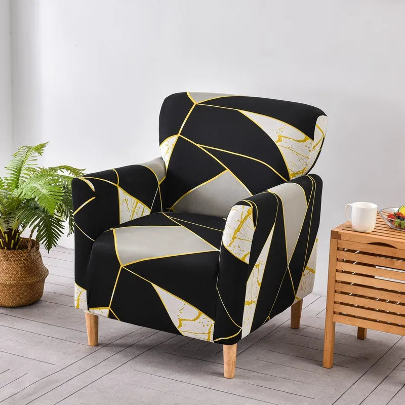 Housse Fauteuil Club - Motif Imprimée