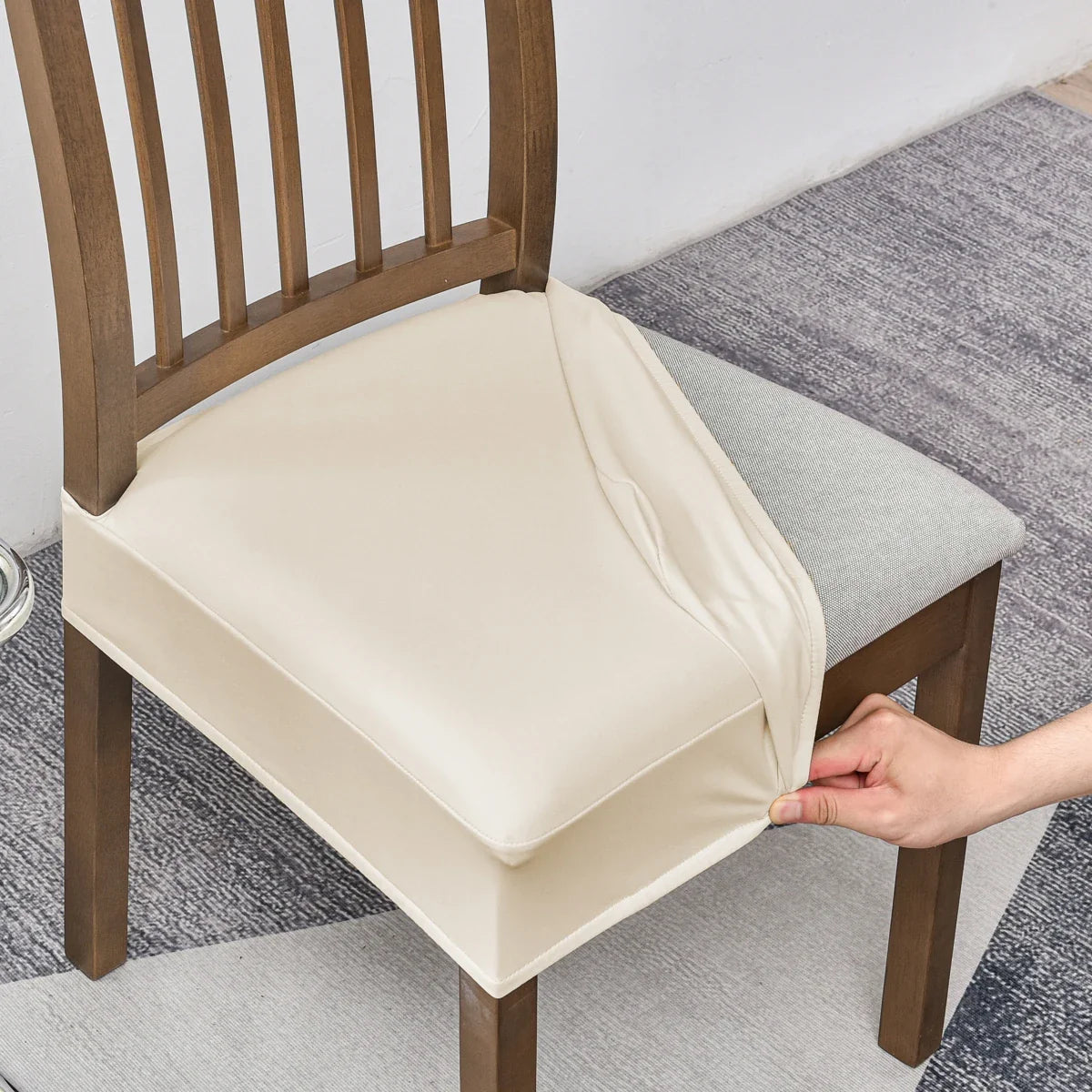 Housse Assise de Chaise - Apparence Cuir