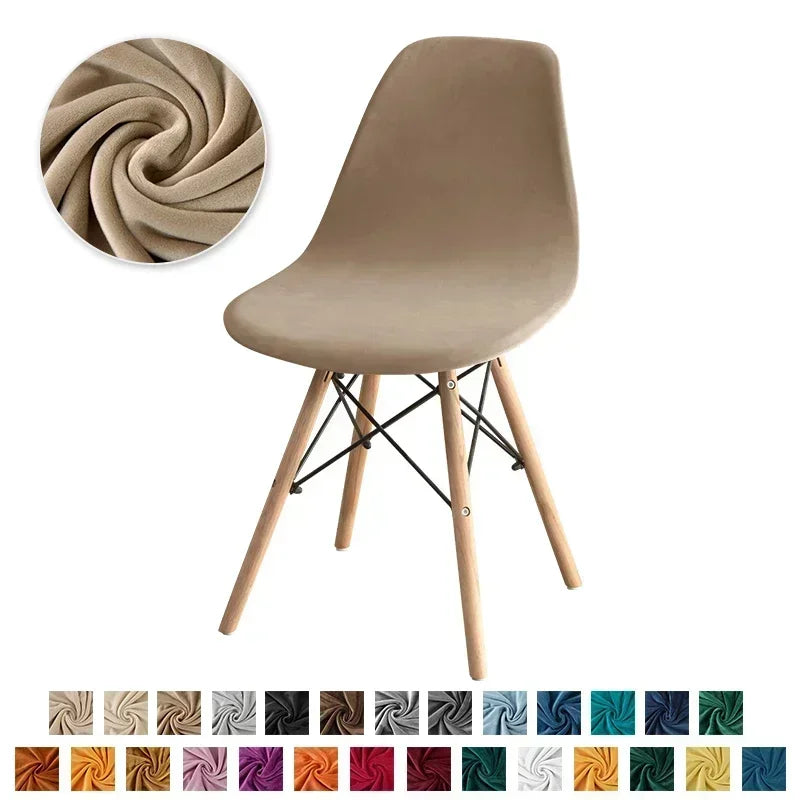 Housse de Chaise Scandinave - Velours
