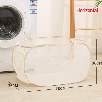 Panier À Linge - Pliable Pour Salle De Bain