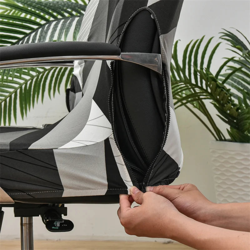 Housse Chaise Bureau - Gaming & Ordinateur - Motifs Imprimée