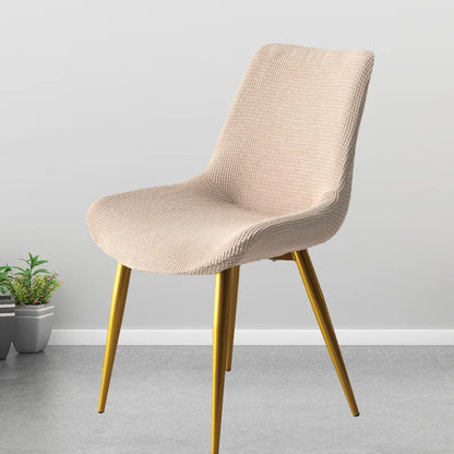 Housse Chaise Scandinave Dossier Courbé