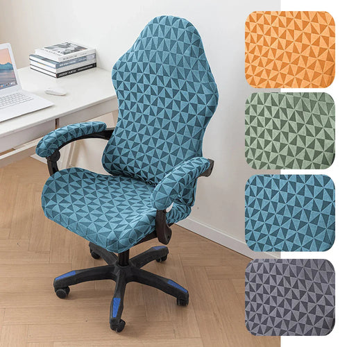 Housse Fauteuil Bureau - Motif géométrique