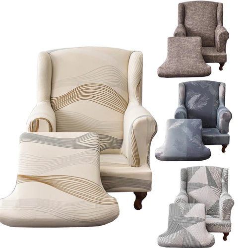 Housse Fauteuil Club - Motif Imprimée