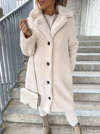 Monica - Manteau Teddy Élégant