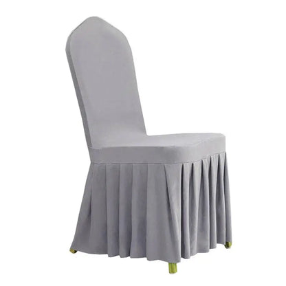 Housse de Chaise - Jupe - Couleur Unie - Mariage & Hôtel