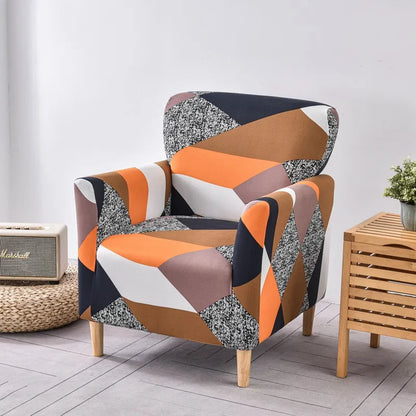 Housse Fauteuil Club - Motif Imprimée