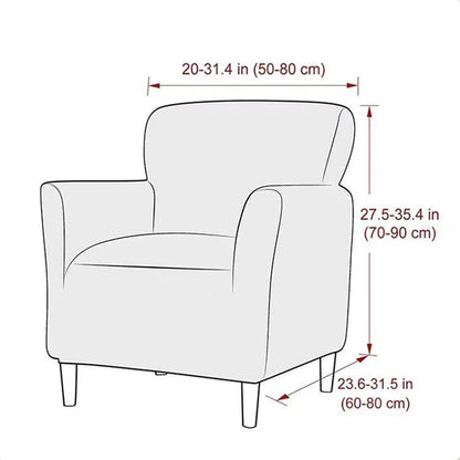 Housse de Fauteuil Motifs Imprimée