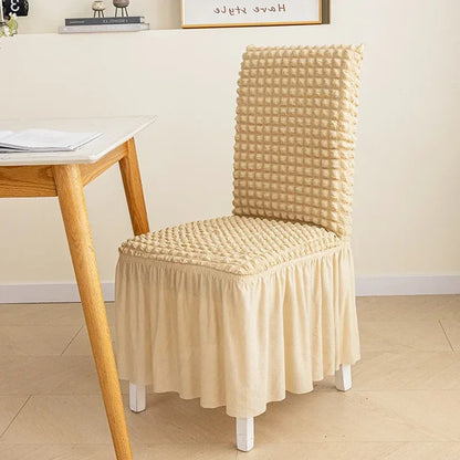 Housse Chaise Salle À Manger - Avec Jupe