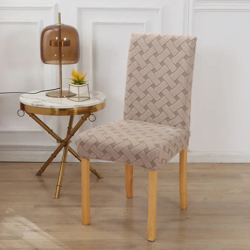 Housse de Chaise - Motif Tressé