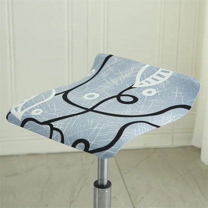 Housse Tabouret Bar - Motifs Imprimée