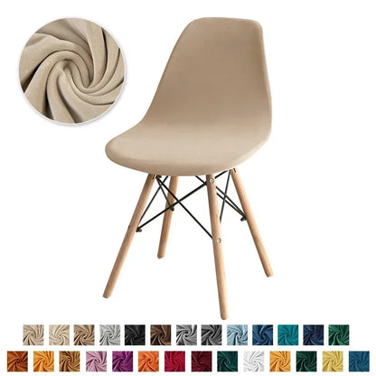 Housse de Chaise Scandinave - Velours