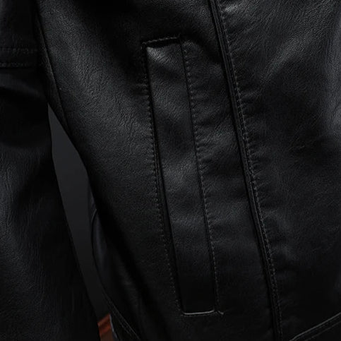 Darius™ | Veste en cuir premium style moto