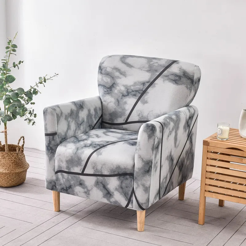 Housse de Fauteuil Motifs Imprimée