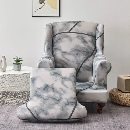 Housse Fauteuil Club - Motif Imprimée