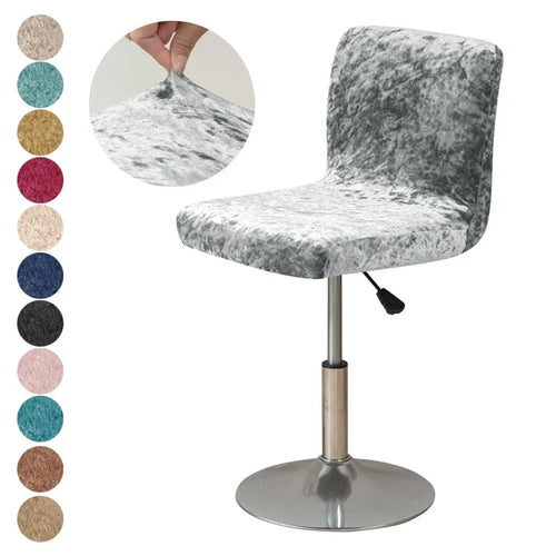 Housse de Tabouret - Velours Écrasé