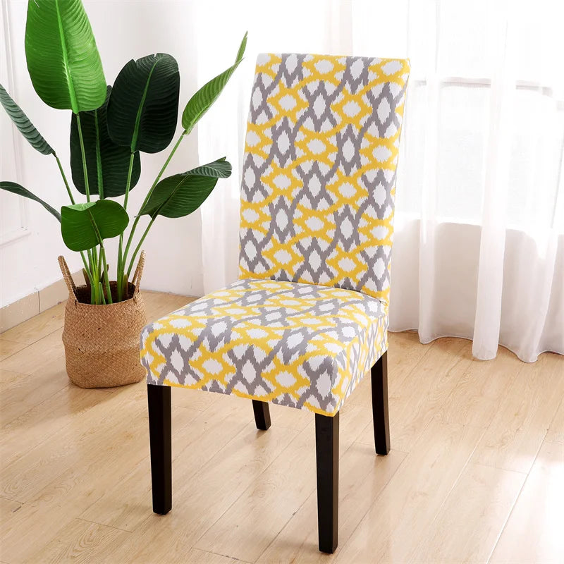 Housse de Chaise Extensible - Motif Imprimée