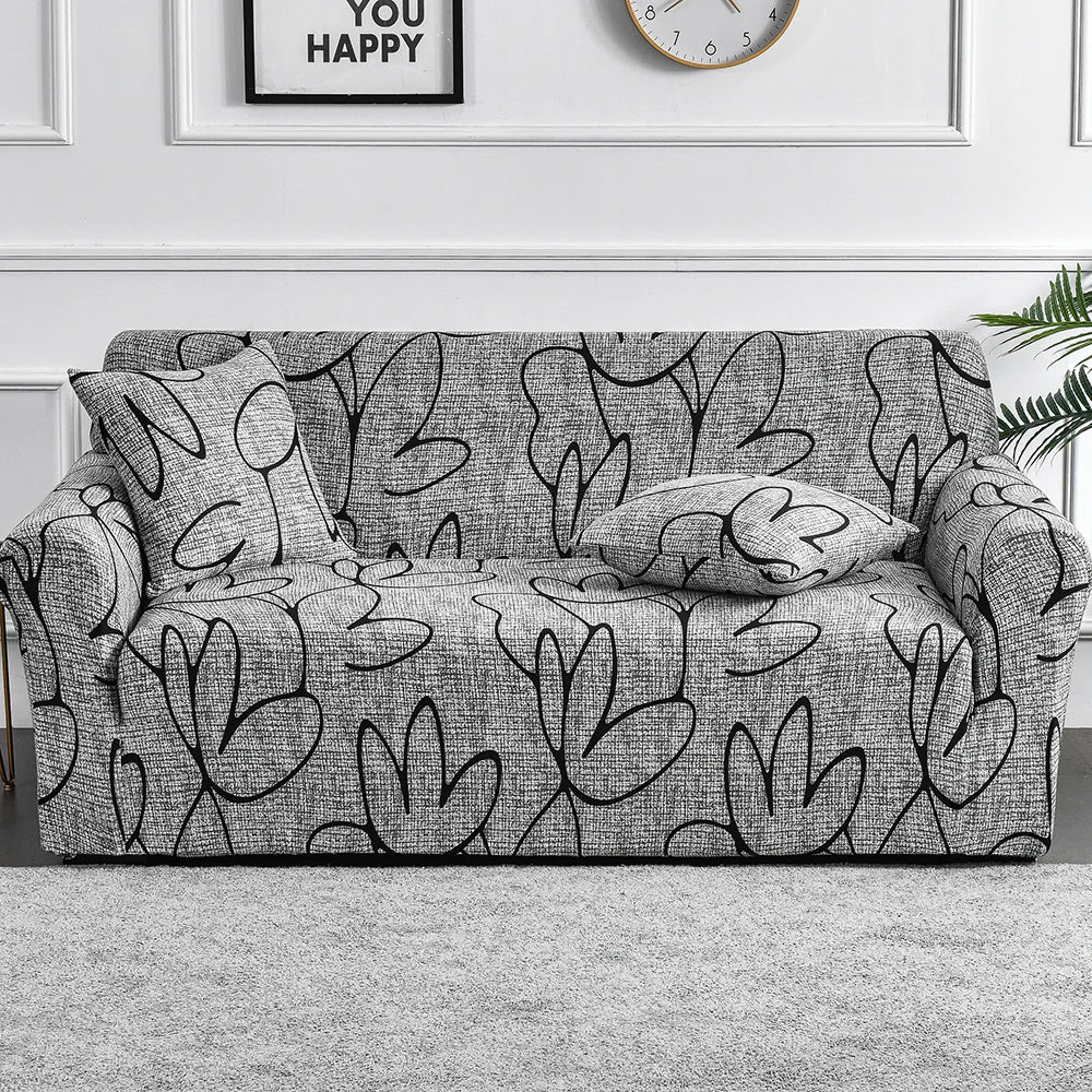 Housse Canapé Extensible - Avec Motifs