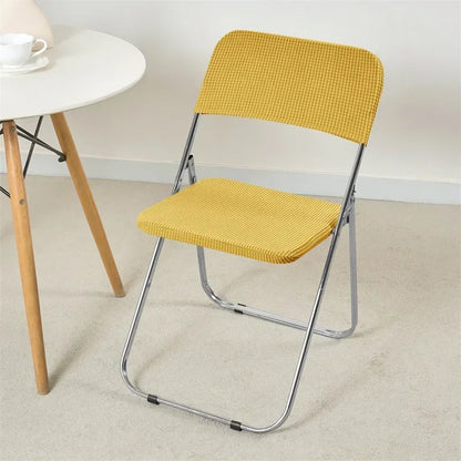 Housse Chaise Pliante - Couleur Unie