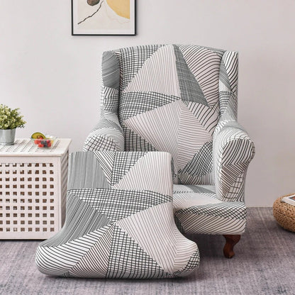 Housse Fauteuil Club - Motif Imprimée