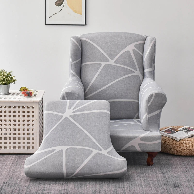 Housse Fauteuil Club - Motif Imprimée