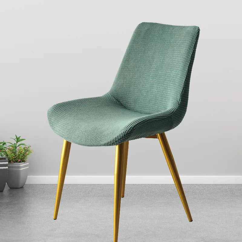 Housse Chaise Scandinave Dossier Courbé