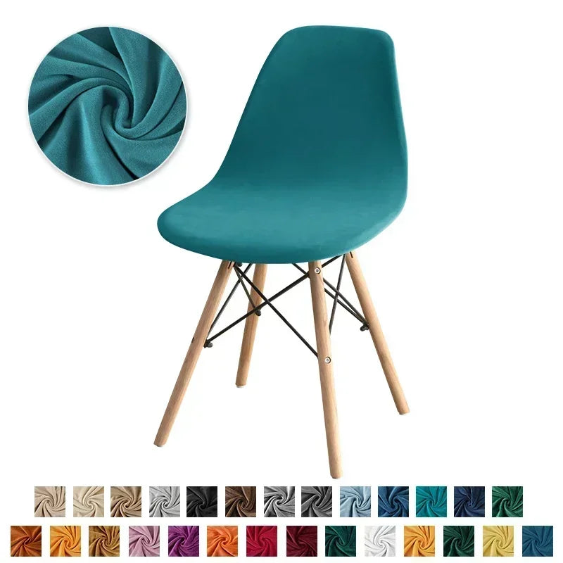 Housse de Chaise Scandinave - Velours