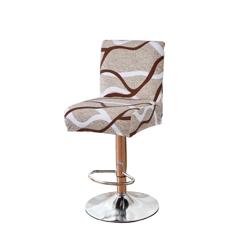 Housse de Tabouret Bar Motifs Imprimés