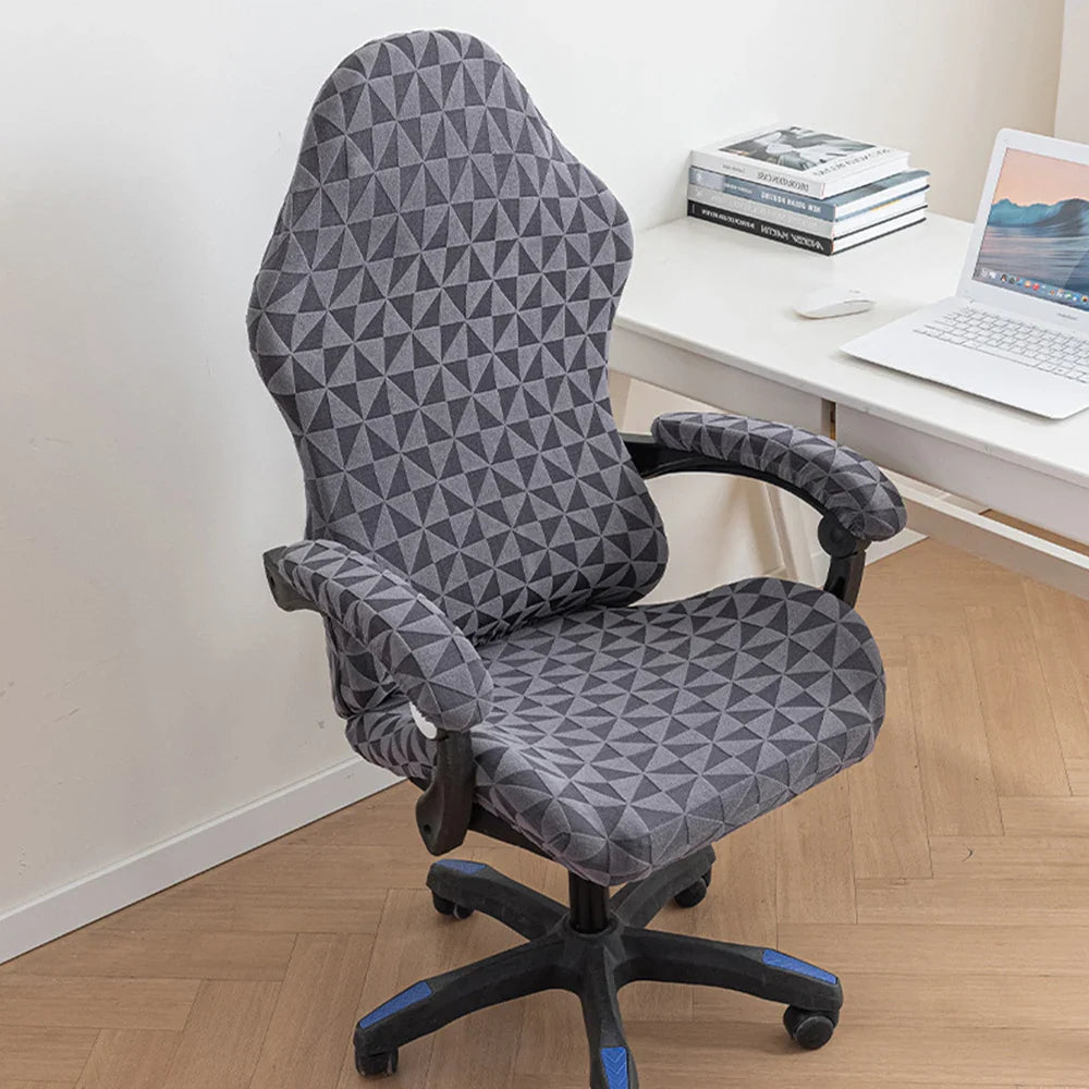 Housse Fauteuil Bureau - Motif géométrique