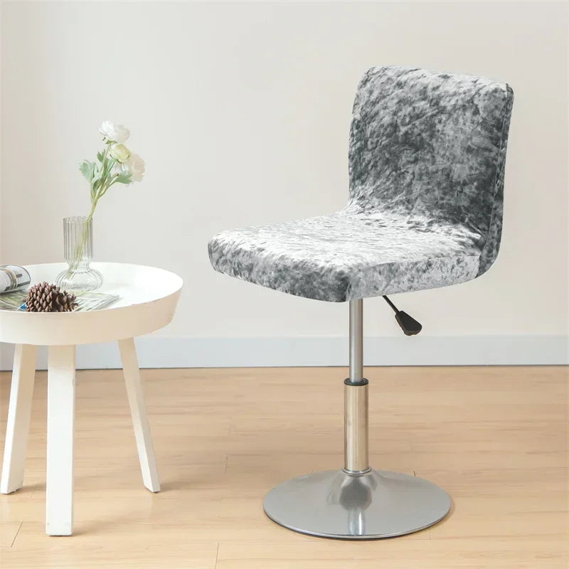 Housse de Tabouret - Velours Écrasé