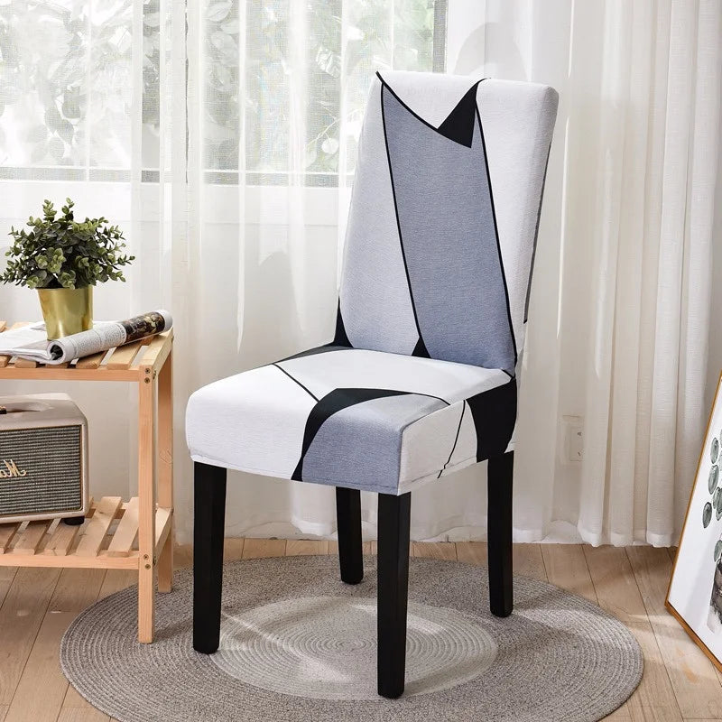 Housse de Chaise Extensible - Motif Imprimée