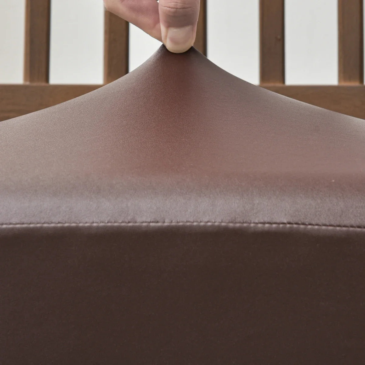 Housse Assise de Chaise - Apparence Cuir