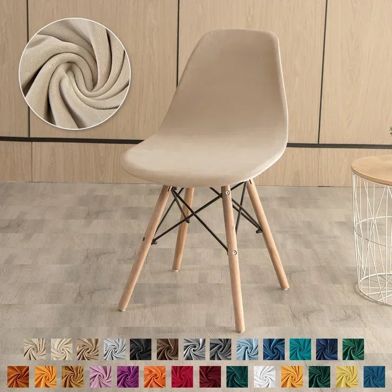 Housse de Chaise Scandinave - Velours