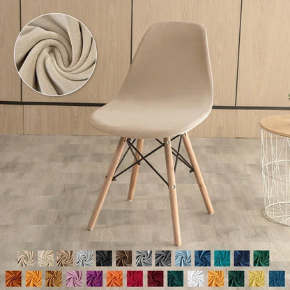 Housse de Chaise Scandinave - Velours