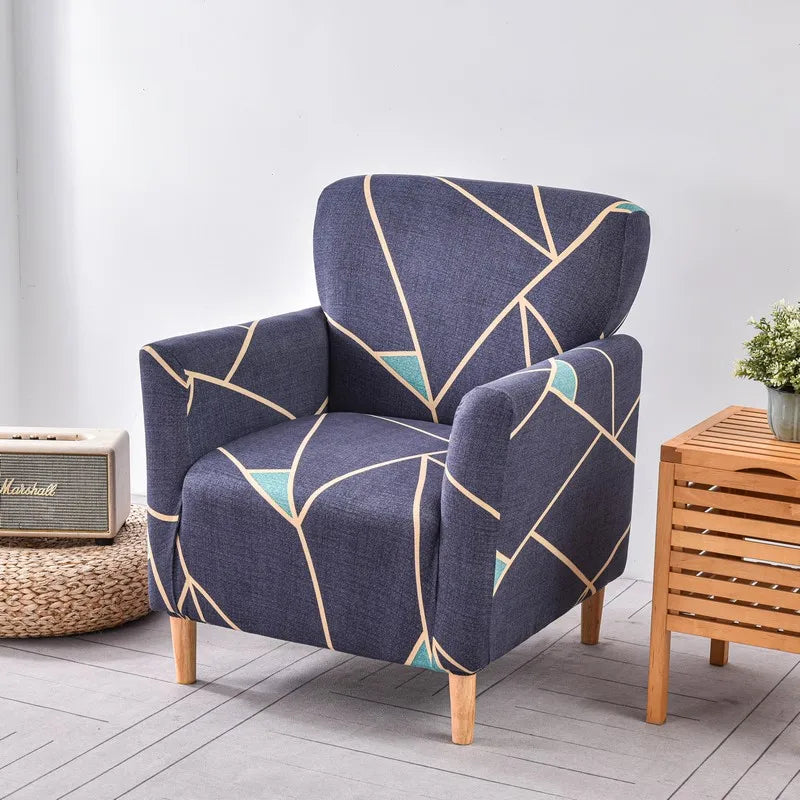Housse Fauteuil Club - Motif Imprimée