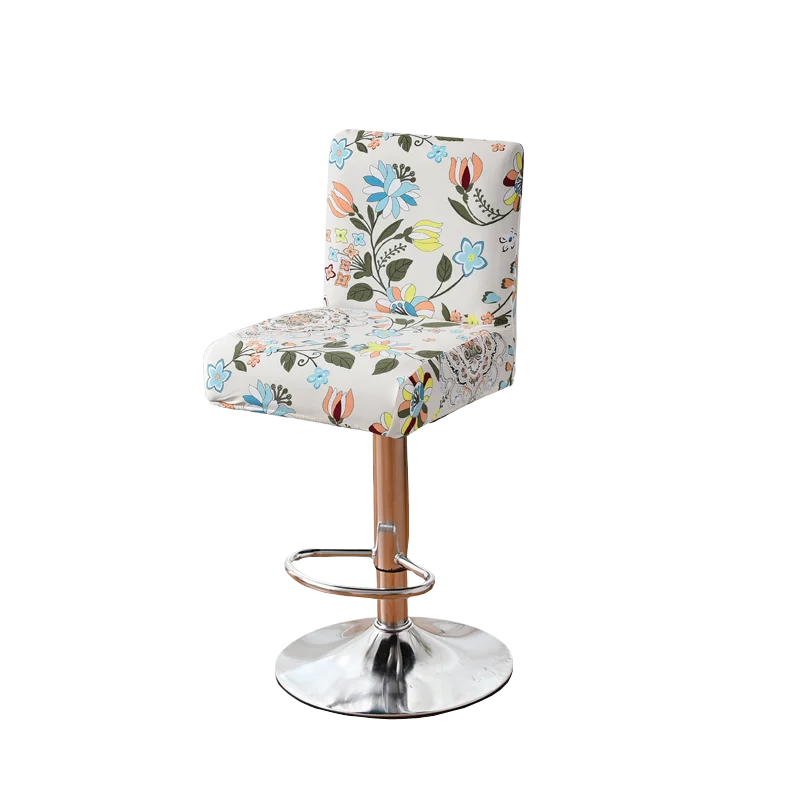 Housse de Tabouret Bar Motifs Imprimés