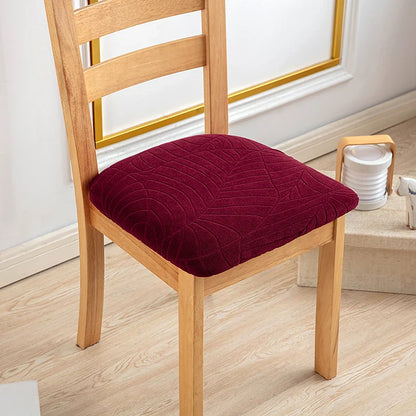Housse Assise de Chaise - Motifs Feuille