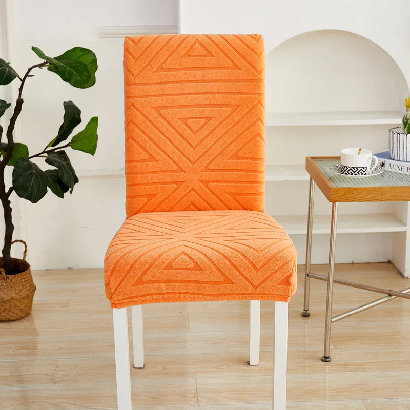 Housse de Chaise Extensible - Motif Tressé