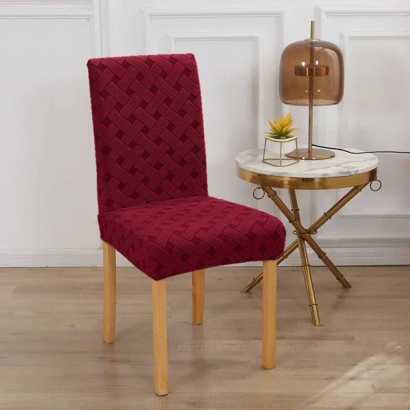 Housse de Chaise - Motif Tressé