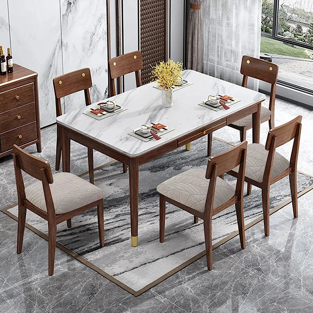 Housse Assise de Chaise - Motifs Feuille