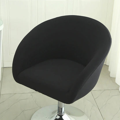 Housse Chaise Bar - Avec Motifs - Dossier Arrondi