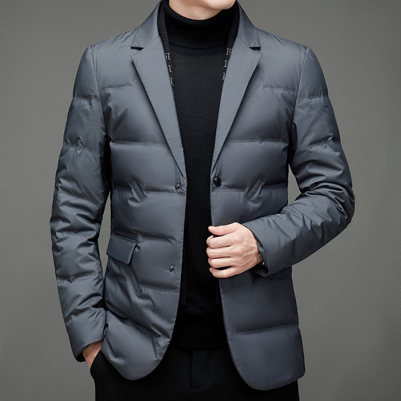 Javier | Manteau d'Hiver Élégant Blazer